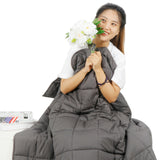 60" x80" Weighted Blanket  Full Queen Size Reduce Stress Promote Deep Sleep 20lb